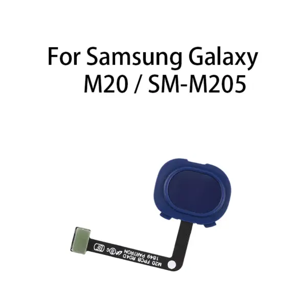 Samsung Galaxy M20 Home Button & Fingerprint Sensor Cable - Image 3