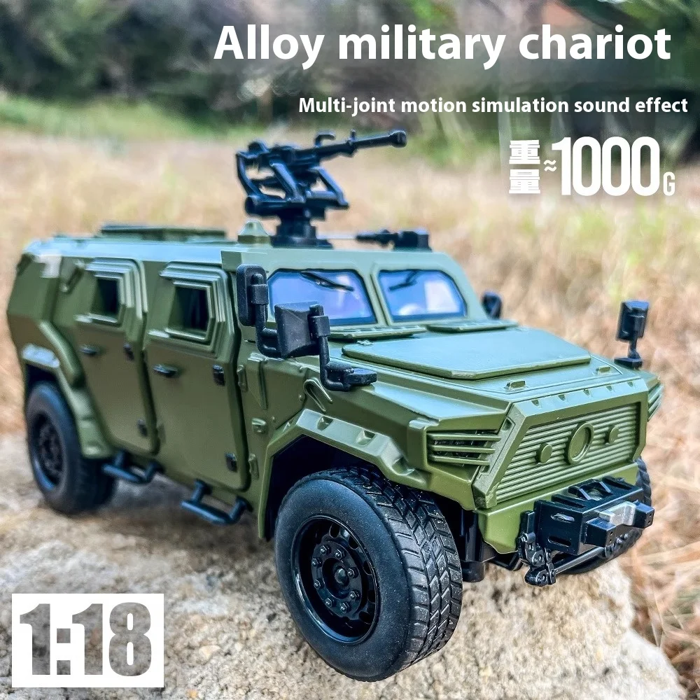 1:18 DongFeng Warrior Diecast Military SUV Car 4 1:18 DongFeng Warrior Diecast Military SUV Car - Image 4
