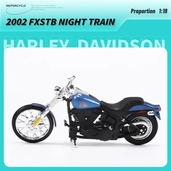 Maisto 1:18 Harley-Davidson Motorcycle Model - Image 21