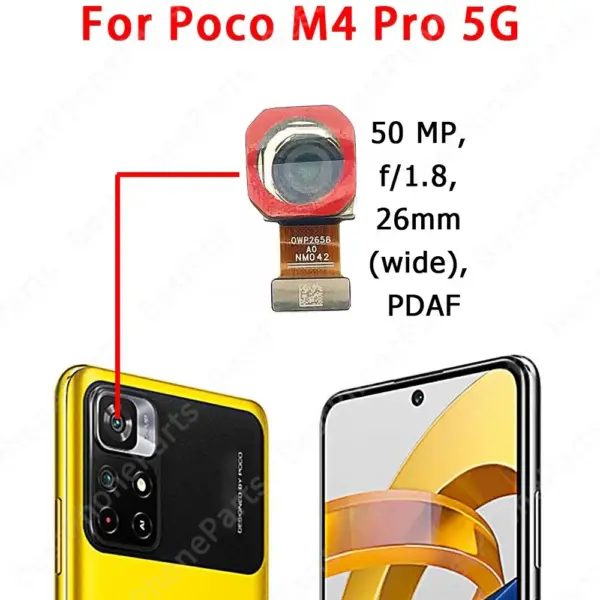 Xiaomi Poco M4 Pro 5G Rear Camera Module - Image 4