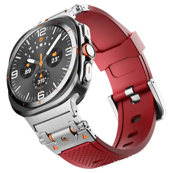 Silicone Strap for Samsung Galaxy Watch7 Ultra 47mm - Image 23