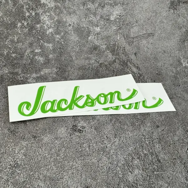Jackson Guitar Waterslide Decal Sticker Set - Image 3