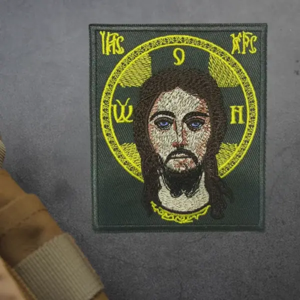 Jesus Embroidery Tactical Patch for Clothing - Image 5