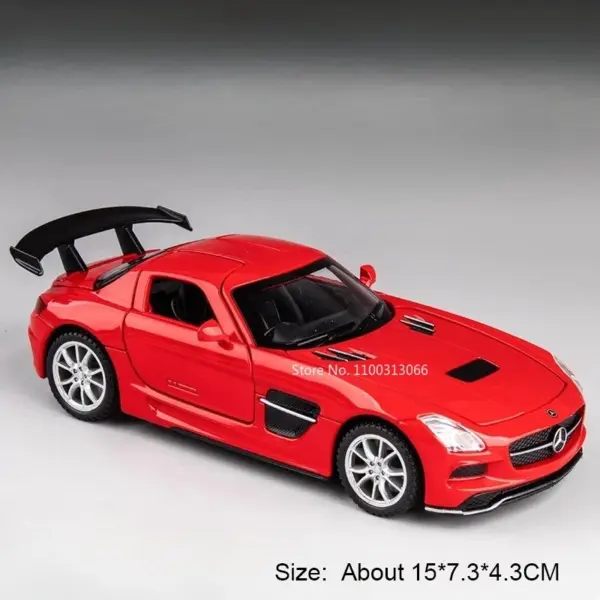 1:32 SLR 772S SLS Alloy Diecast Car Model - Image 13