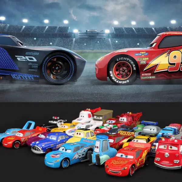 Takara Tomy Lightning McQueen Alloy Car Model - Image 6