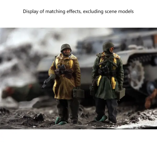 1/72 German Winter Soldier Model Set - Image 2