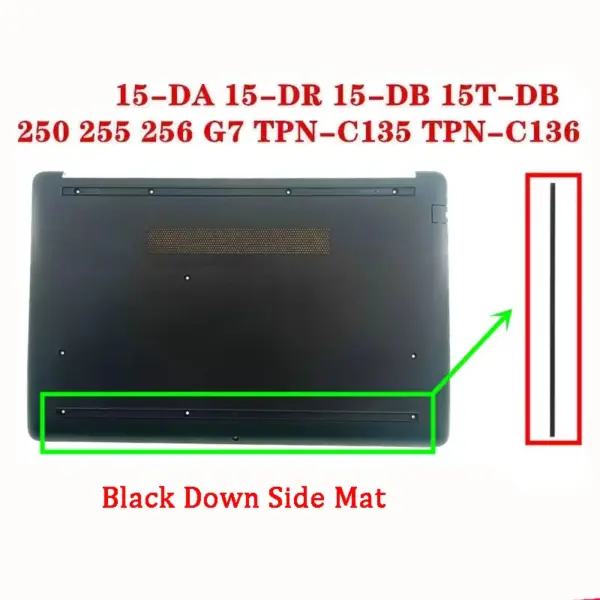 Laptop Bottom Case Rubber Feet for HP 15-DA/DR/DB 250/255/256 G7 - Image 6