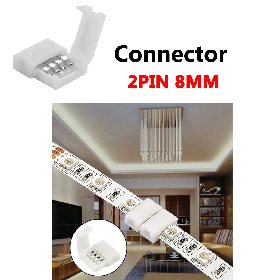 5-Pack LED Strip Connectors for 3528-5050 Strips 19 5-Pack LED Strip Connectors for 3528-5050 Strips - Image 19