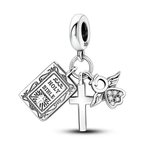 Travel Rome Paris Plane Charm for Jewelry - Image 8
