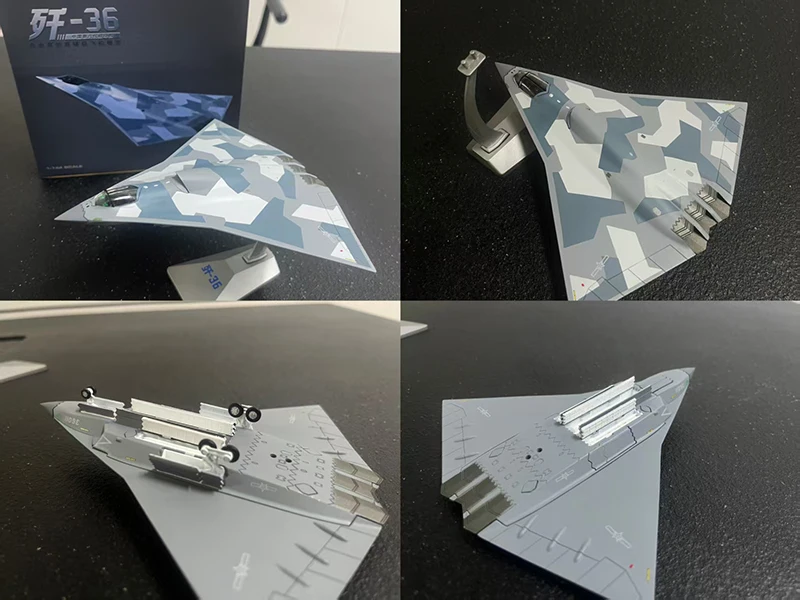 HYINUO J36 1:144 Diecast Fighter Plane Model 2 HYINUO J36 1:144 Diecast Fighter Plane Model - Image 2