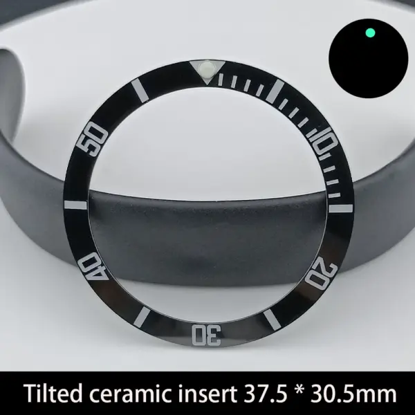 37.5mm Tilt Ceramic Aluminum Watch Bezel Insert - Image 9
