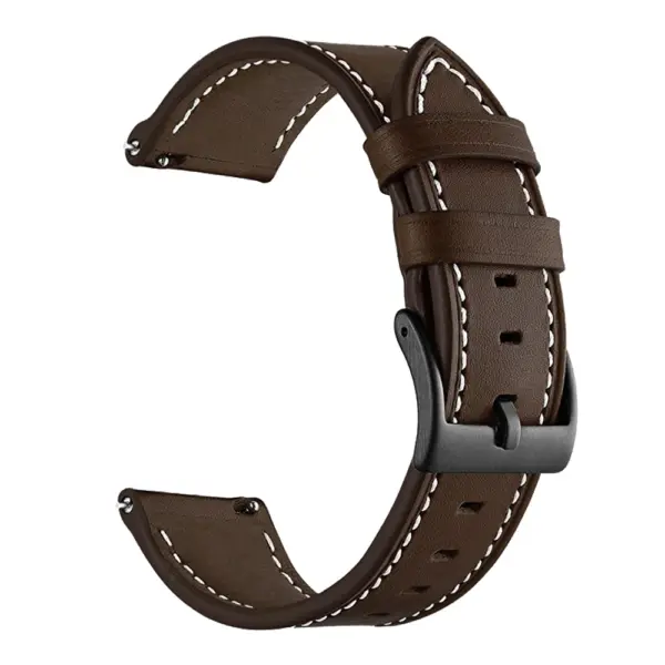 22mm Leather Watch Strap for Amazfit GTR 3 - Image 11
