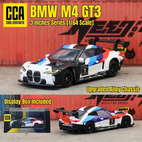 Diecast 1/64 Car Collection with Display Box - Image 12