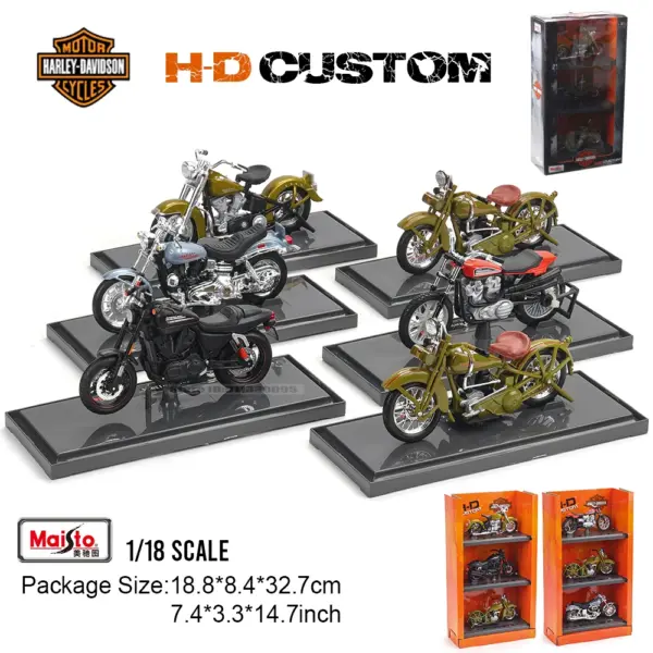 Maisto 1:18 Harley Davidson Motorcycle 2011 XR1200X - Image 2