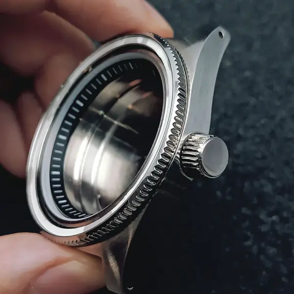 Stainless Steel Dive Watch Case 40.5mm NH34 NH35 Compatible - Image 4