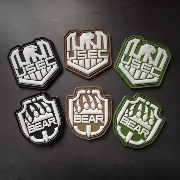USEC Bear Claw PVC Badge Patch for Clothing and Gear - Image 4