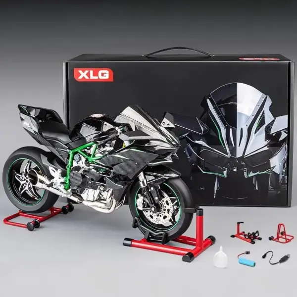 Kawasaki H2R 1:6 Diecast Motorcycle Model - Image 8