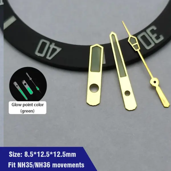 Green Luminous Watch Hands for NH35 NH36 Movement - Image 70