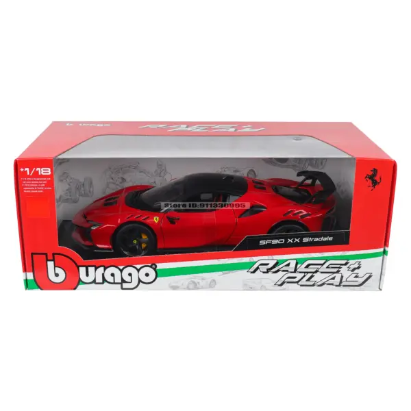 Bburago 1:18 Ferrari SF90 XX Stradale Model - Image 6