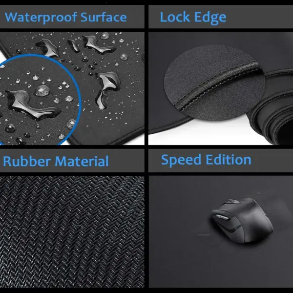 Large Non-slip Gaming Mousepad for Office and Home - Image 5