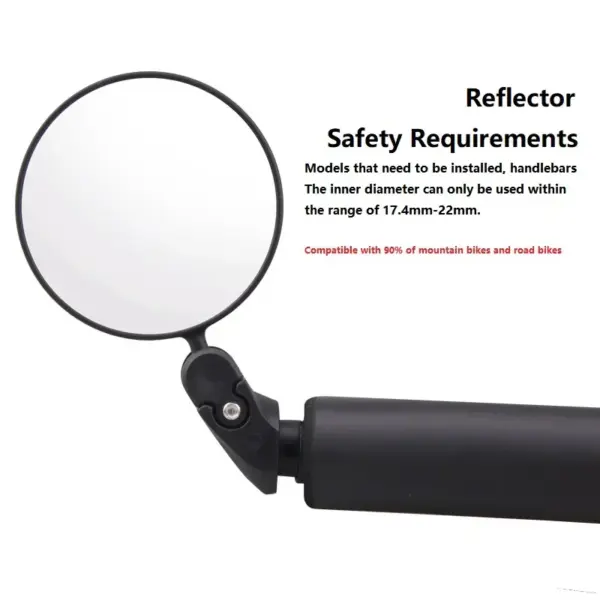 Universal Bicycle Wide-Angle Rearview Mirror - Image 4