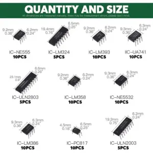85PCS DIP IC Kit for TV Repair Fans 7 S4cddb80fafe54228a9773fa31ef3d8eep