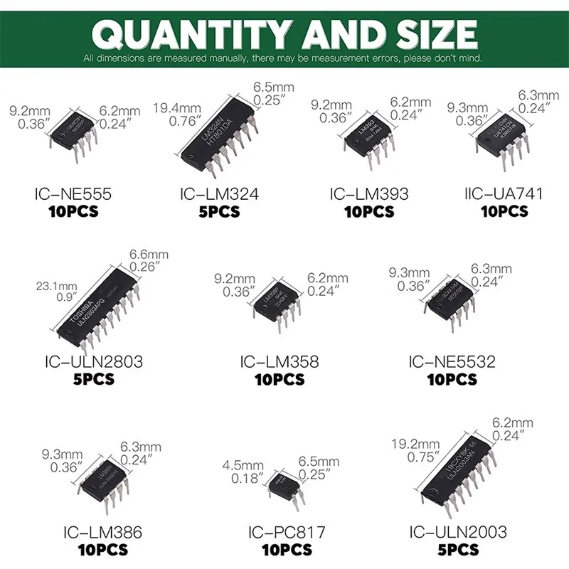 85PCS DIP IC Kit for TV Repair Fans 2 85PCS DIP IC Kit for TV Repair Fans - Image 2