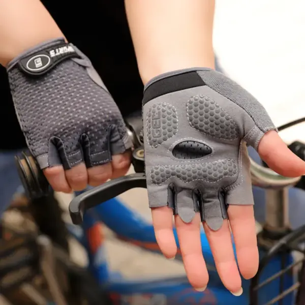 Children's Breathable Half Finger Cycling Gloves - Image 5