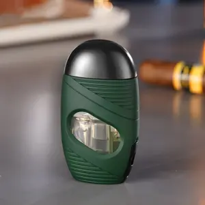 Visible Gas Windproof Cigarette Cigar Lighter Blue Flame Torch 26 S4cea45a2fdf945348fb2ad0a3c4a1a6ei