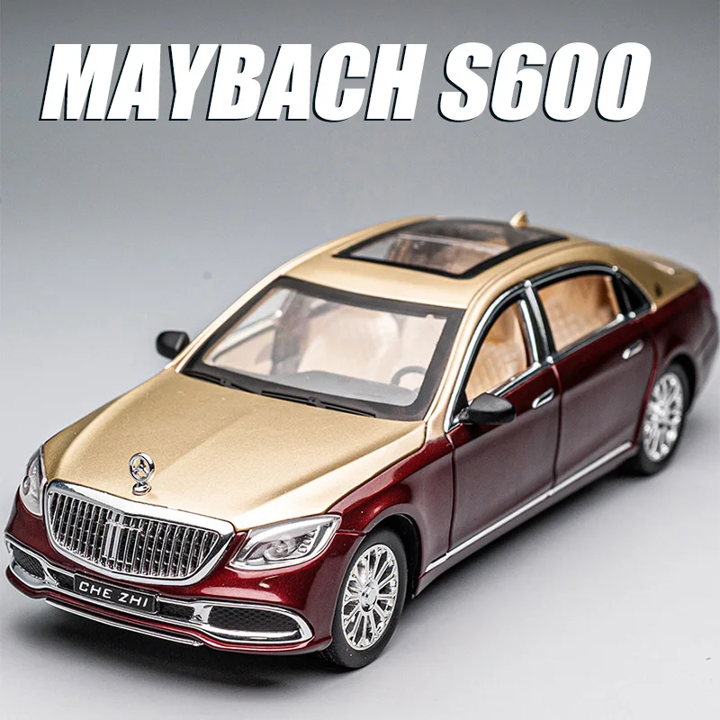 1:24 Mercedes Benz Maybach GLS600 Diecast Model Car 3 1:24 Mercedes Benz Maybach GLS600 Diecast Model Car - Image 3