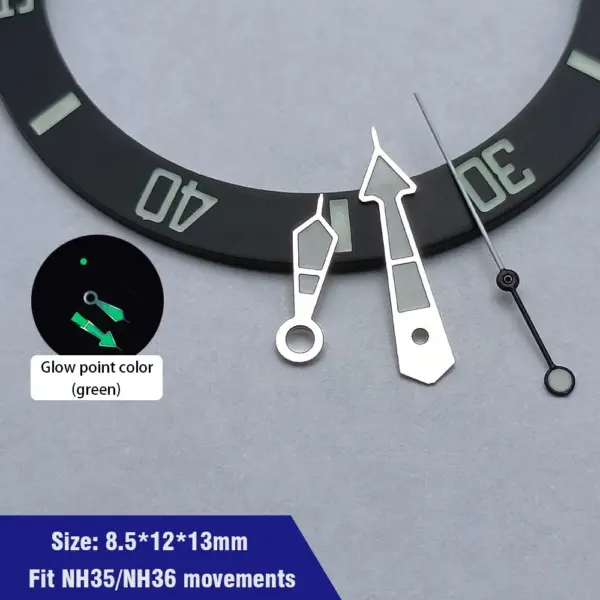 Green Luminous Watch Hands for NH35 NH36 Movement - Image 64