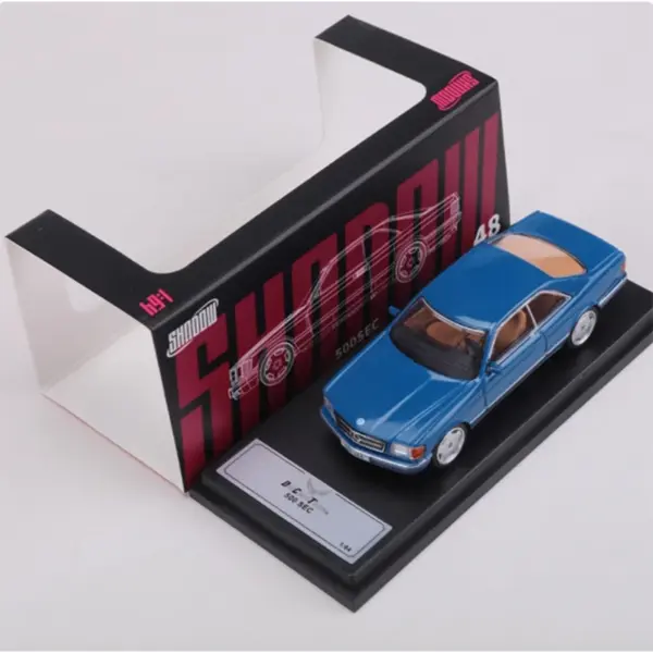DCT 1:64 Scale 500SEC Alloy Sedan Model - Image 4