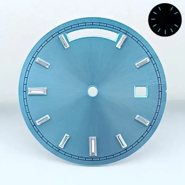 31mm Green Luminous Watch Dial for 8285 Movement - Image 12