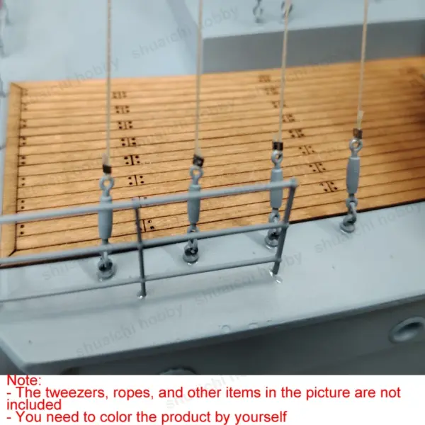 12PCS Model Ship Turnbuckle Set for DIY Nautical Models - Image 5
