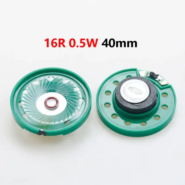 Green Round 8-32 Ohm Toy Car & Doorbell Speaker Set - Image 3