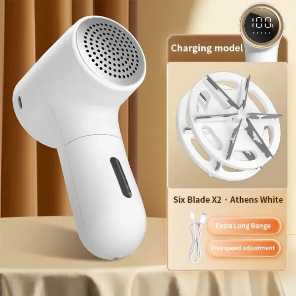 Electric Lint Remover with Digital Display for Woolens - Image 7