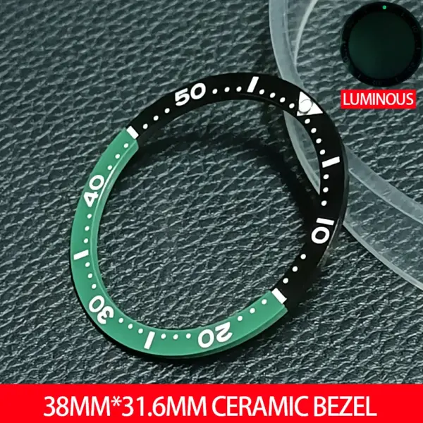 38mm Ceramic Bezel Insert for Dwayne Campbell Watch - Image 12
