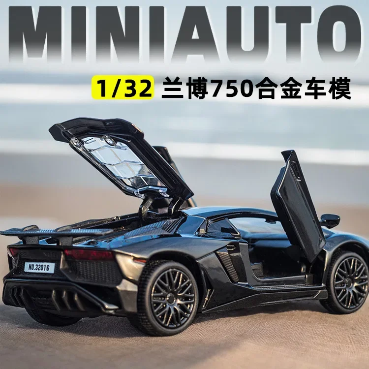 1:32 Lamborghini LP750-4 Diecast Toy Car 3 1:32 Lamborghini LP750-4 Diecast Toy Car - Image 3