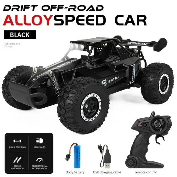 1:16 iOSN Off-road RC Car with LED Lights - Image 10