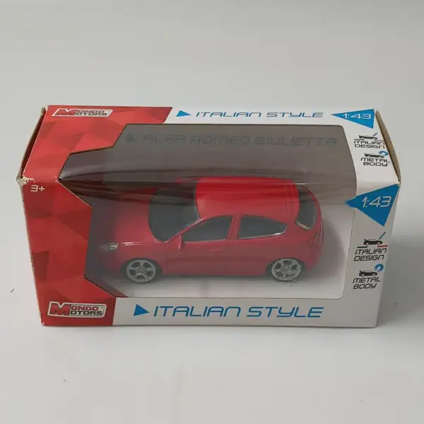Diecast Scale 1:43 Alpha Alloy Car Model Collection Display - Image 2