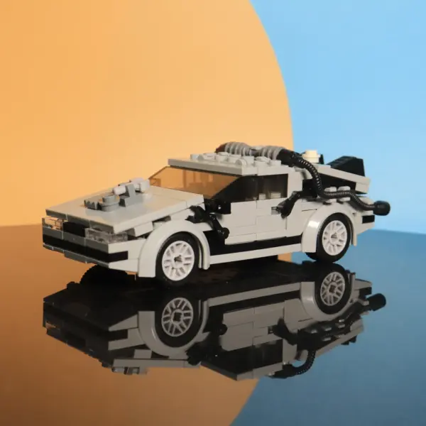 Buildmoc DeLorean Back To the Future Model Kit - Image 3