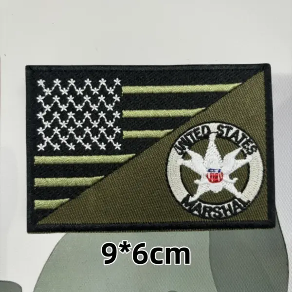 US SHERIFF Tactical Patch With Hook&Loop Badge - Image 9