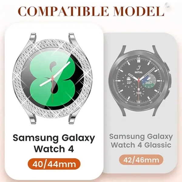 Fashion Bling Case for Samsung Galaxy Watch 4/5/6 40mm 44mm - Image 5