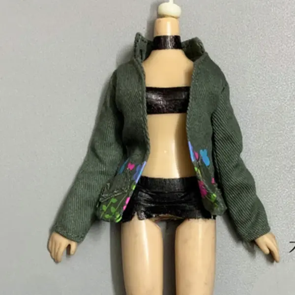 Doll Clothes Fur Top Coat for 11.5-inch Dolls - Image 36