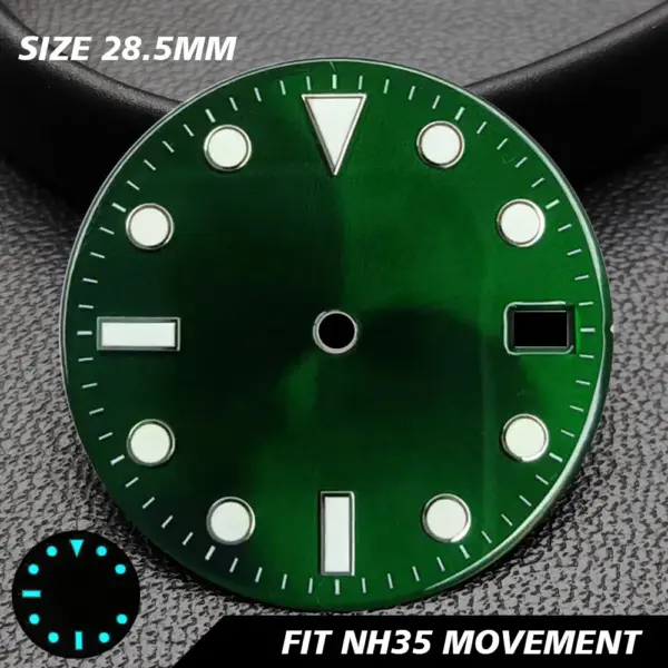 28.5mm GMT Calendar Watch Dial for NH34 NH35 Models - Image 48