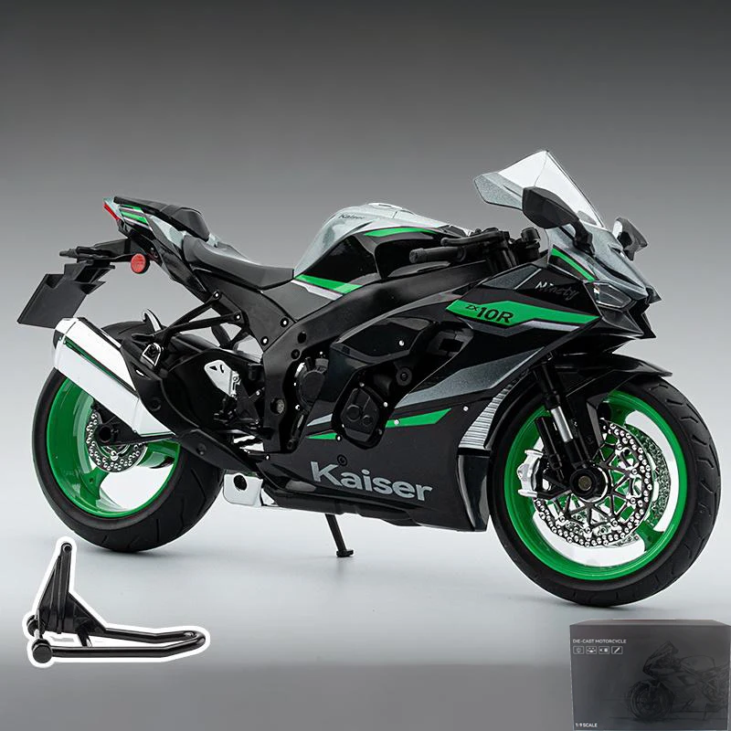 Kawasaki Ninja ZX-10R Diecast Model Motorcycle 10 Kawasaki Ninja ZX-10R Diecast Model Motorcycle - Image 10