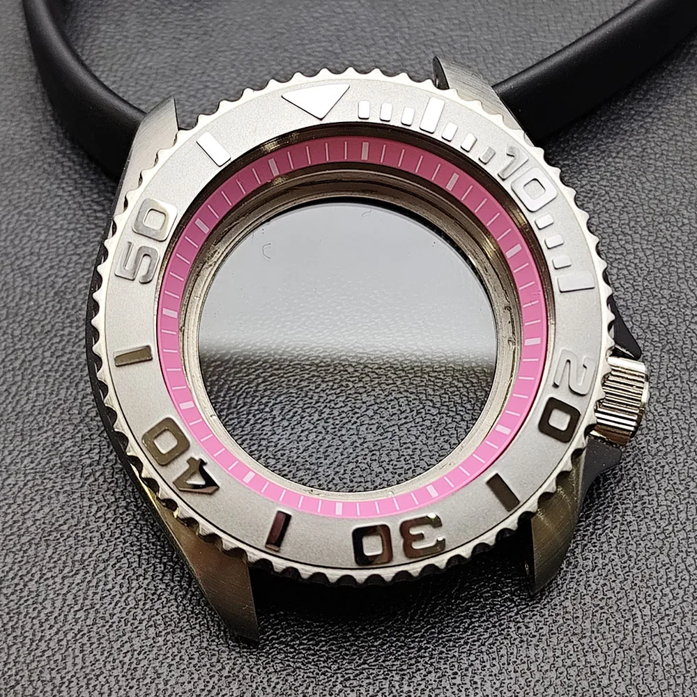 42mm Black Matte Watch Case for NH35 Movement 133 42mm Black Matte Watch Case for NH35 Movement - Image 133