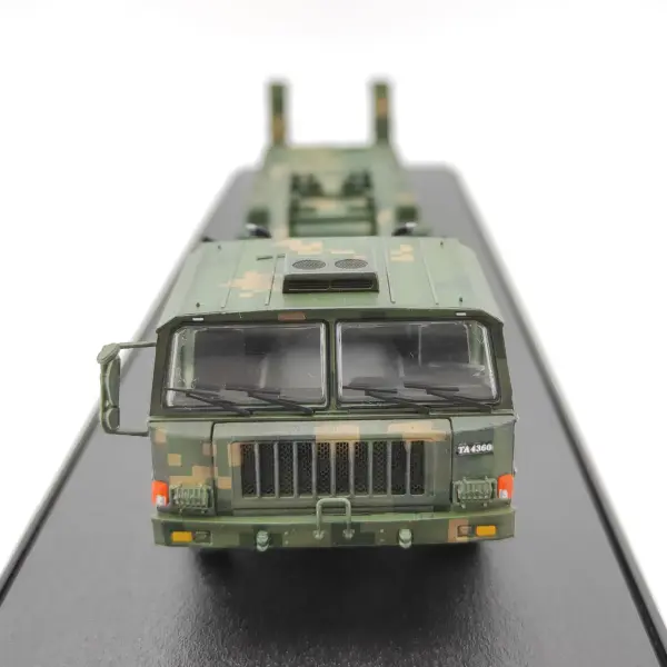 1:72 Scale Diecast Heavy-duty Transport Trailer Model - Image 5