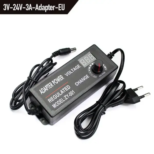 Adjustable DC Power Adapter 1V-36V for LED Strips - Image 8