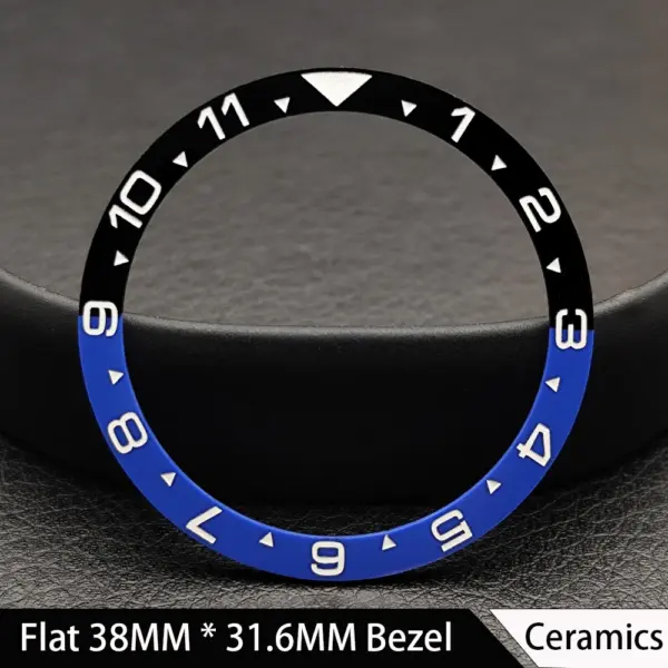 38mm Green Luminous Ceramic Watch Bezel Insert - Image 42